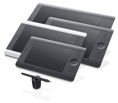 various sizes of tablet