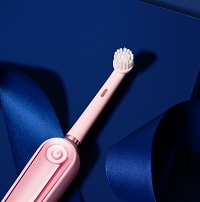 pink electric tooth brush
